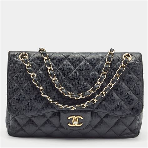 chanel jumbo caviar On Sale 